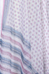 Kota Doria Dupatta In Floral Block Print